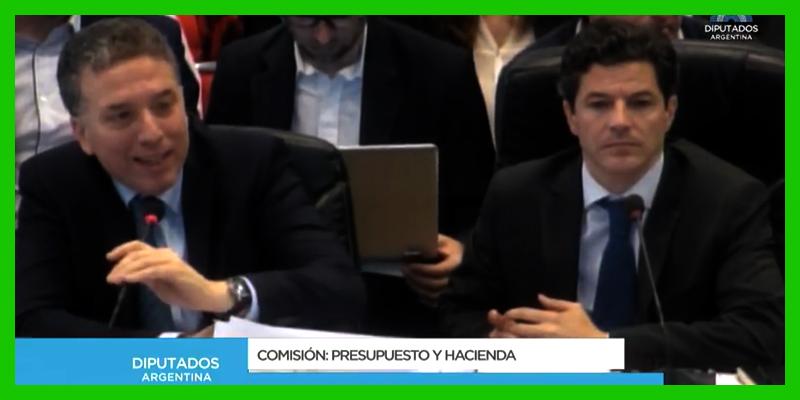 Nicolás Dujovne en Diputados