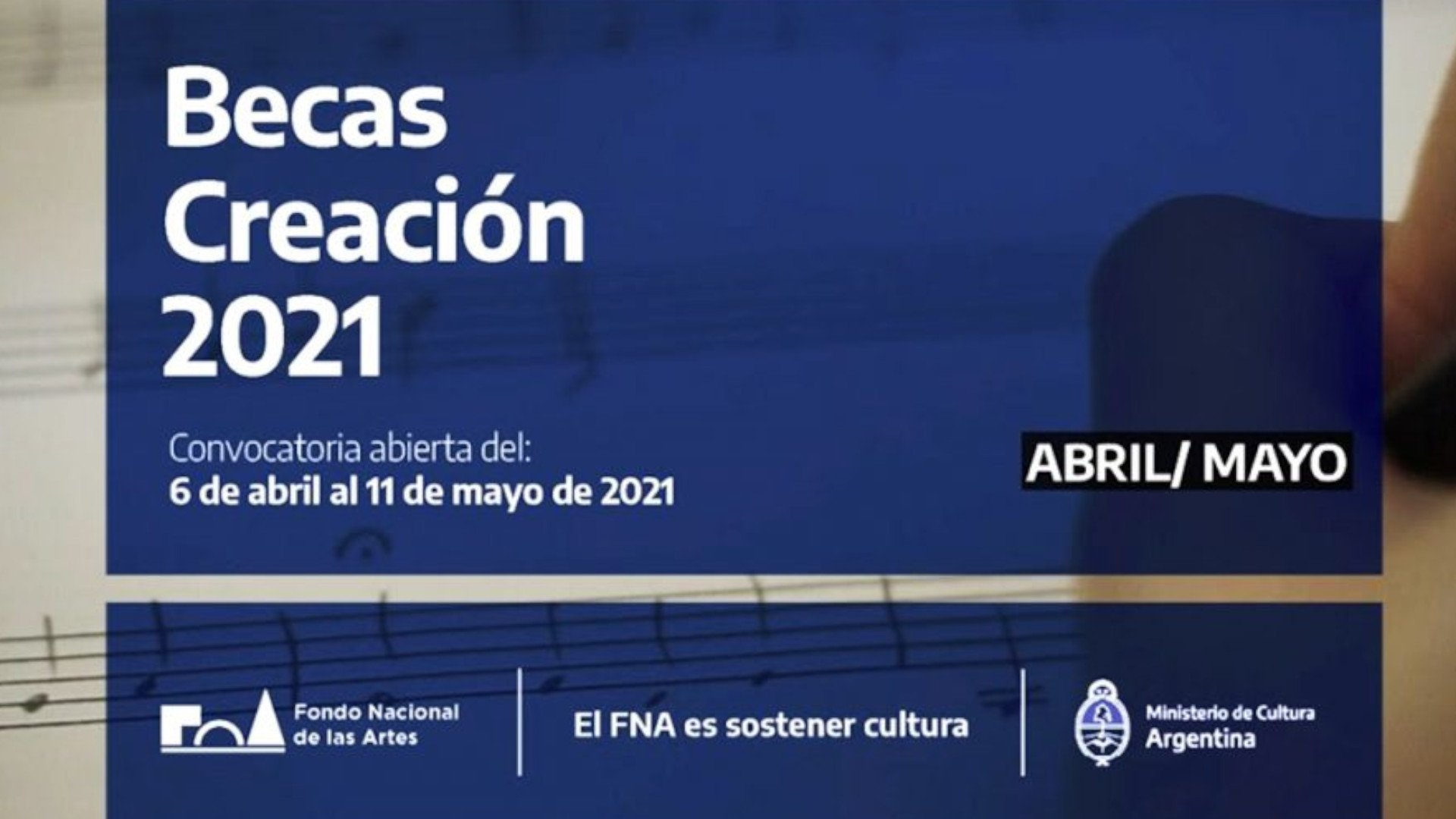 becas creacion 2021 fondo nacional de las artes