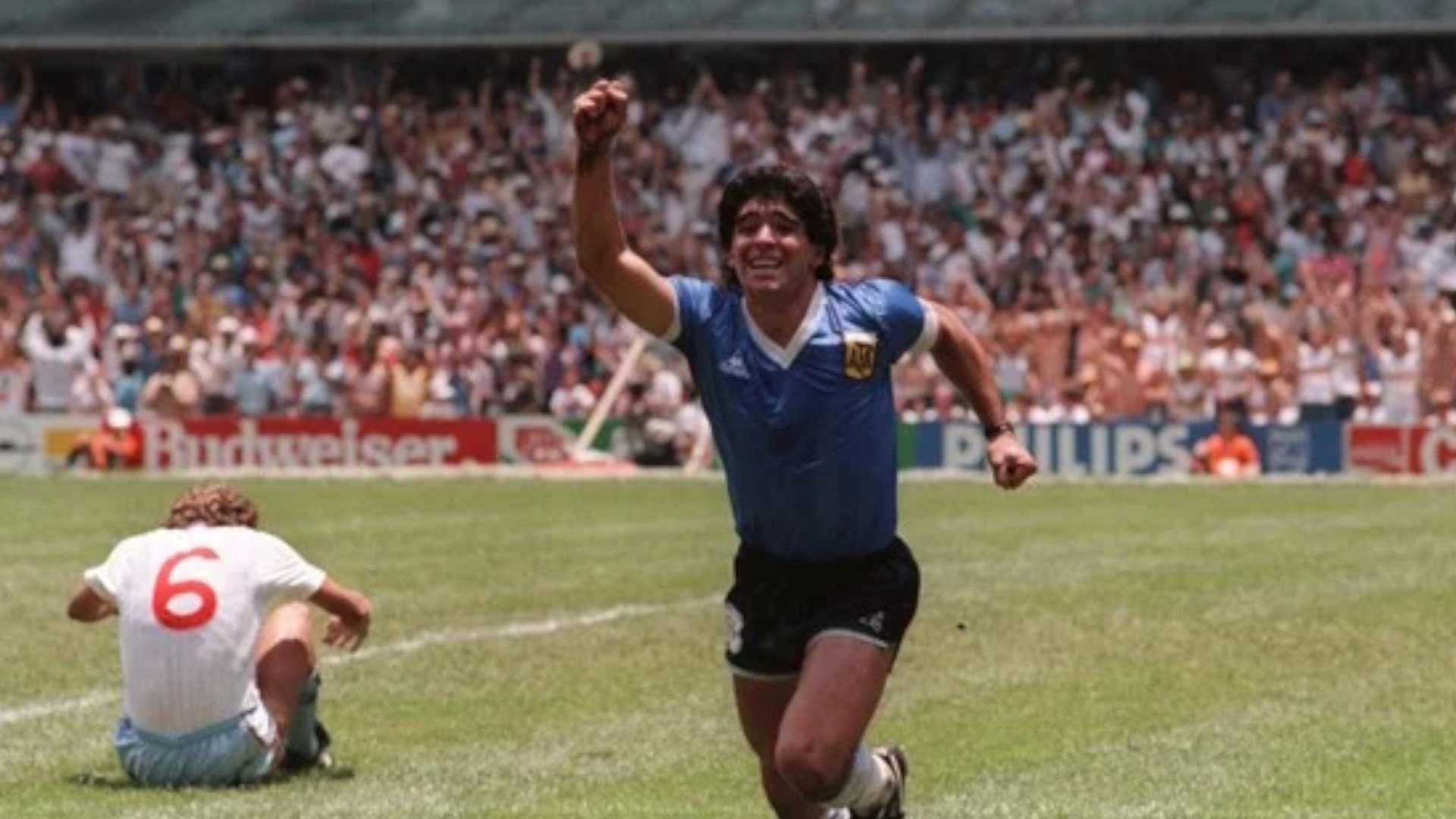 relato de maradona gol a los ingleses