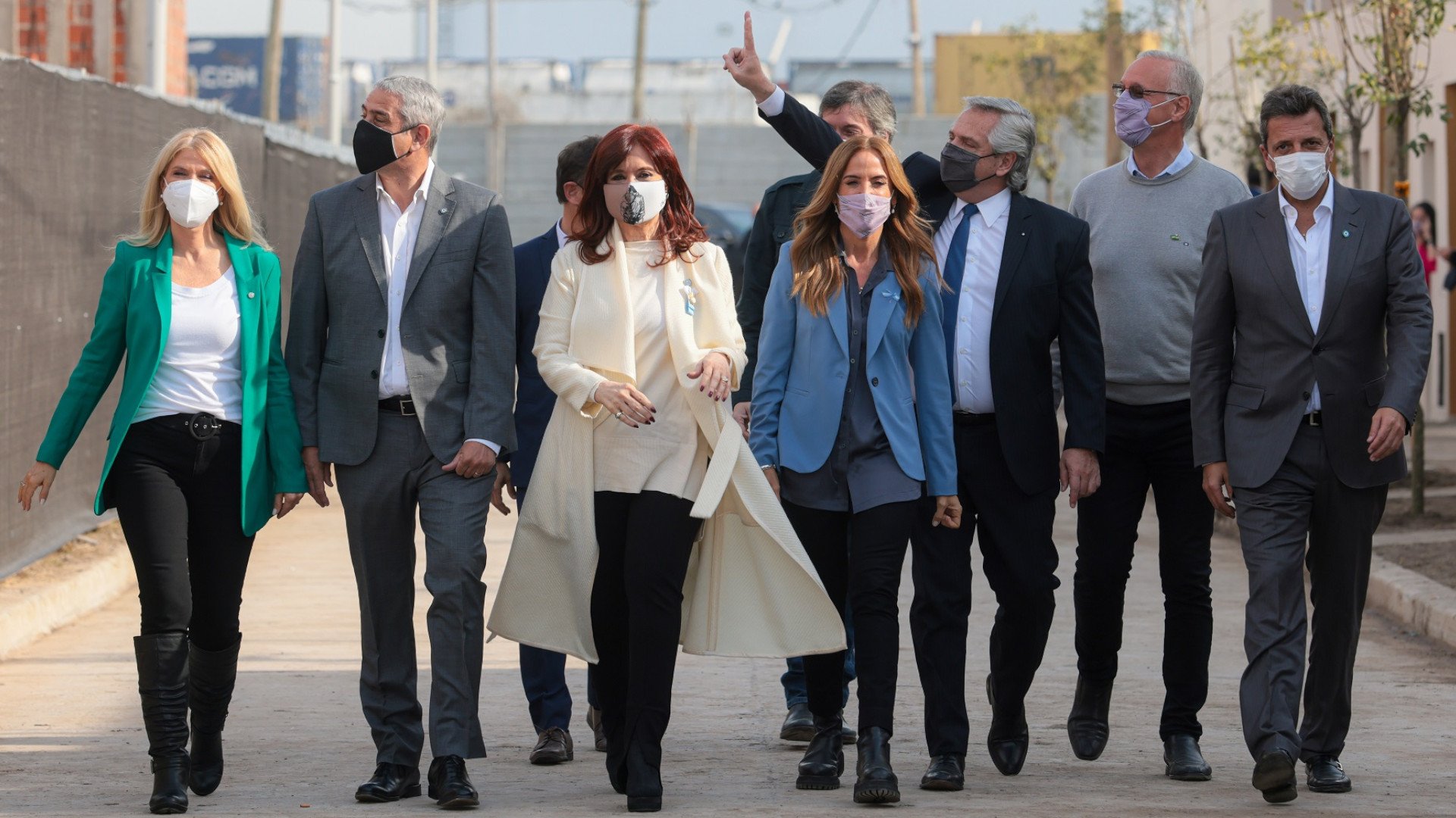 Cristina y alberto plenario del frente de todos hoy