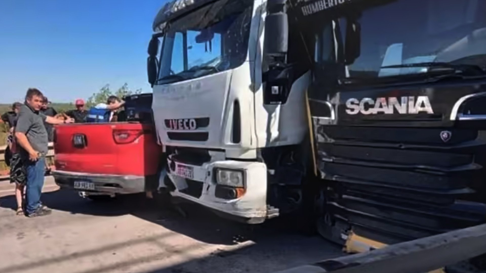 accidente en el puente zarate