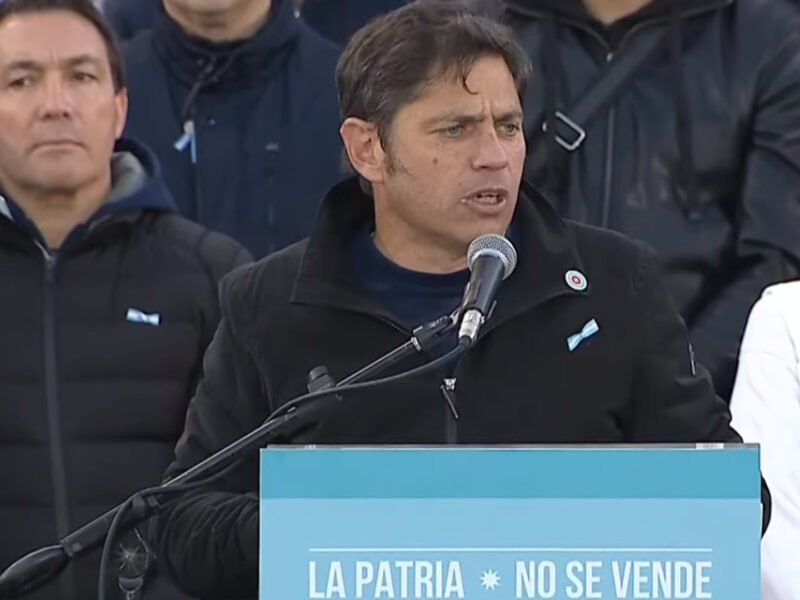 kicillof en florencio varela