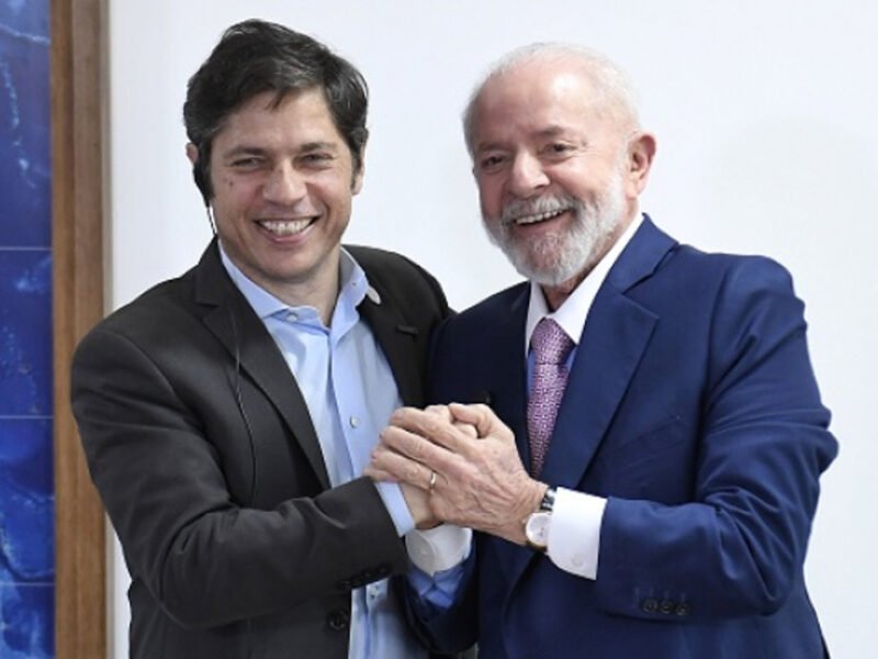 kicillof en brasil