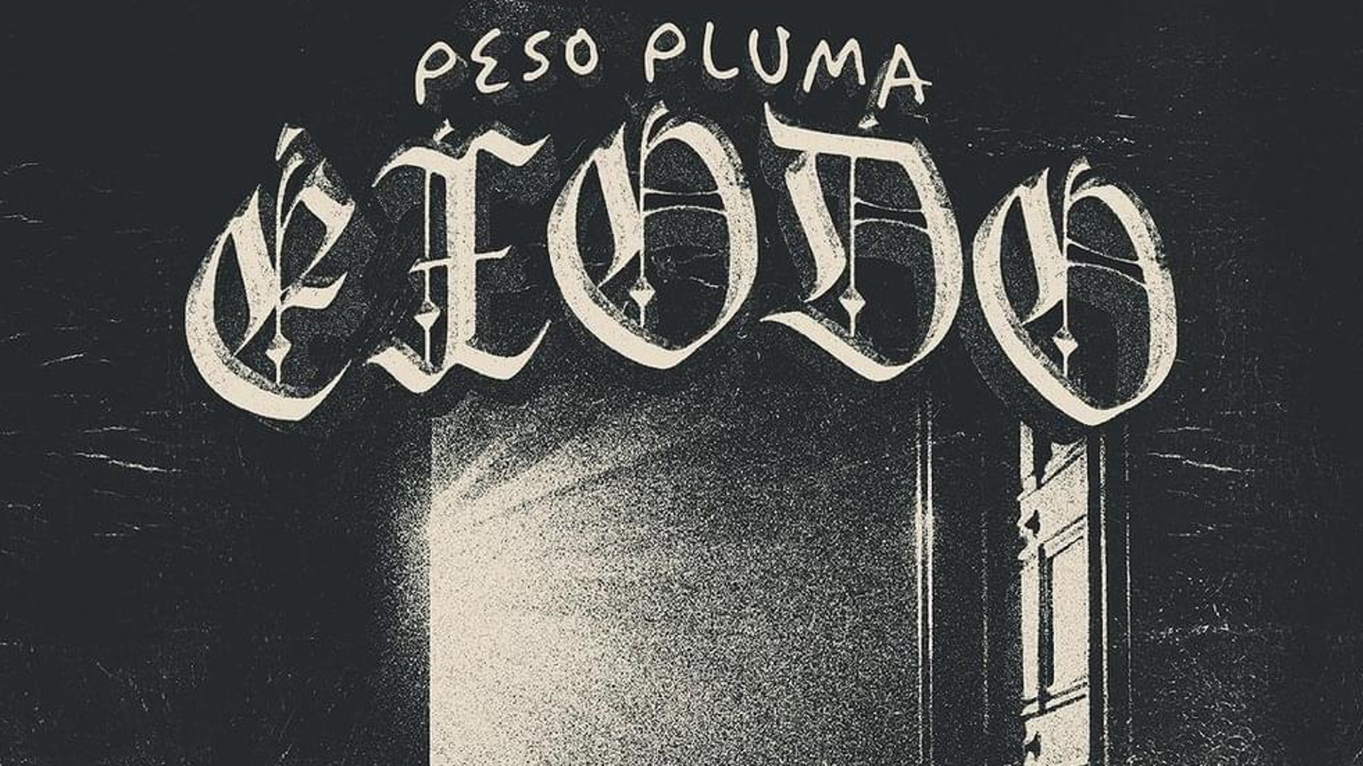 Imagen de la portada del álbum "Éxodo" de Peso Pluma, destacando su fusión única de corridos tumbados y reggaetón.